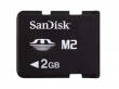 Sandisk MemoryStick Micro 2GB mem�riak�rtya