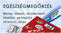M�rleg, h�m�r�, v�rcukorm�r�, inhal�tor, p�rologtat�, infrav�r�s l�mpa